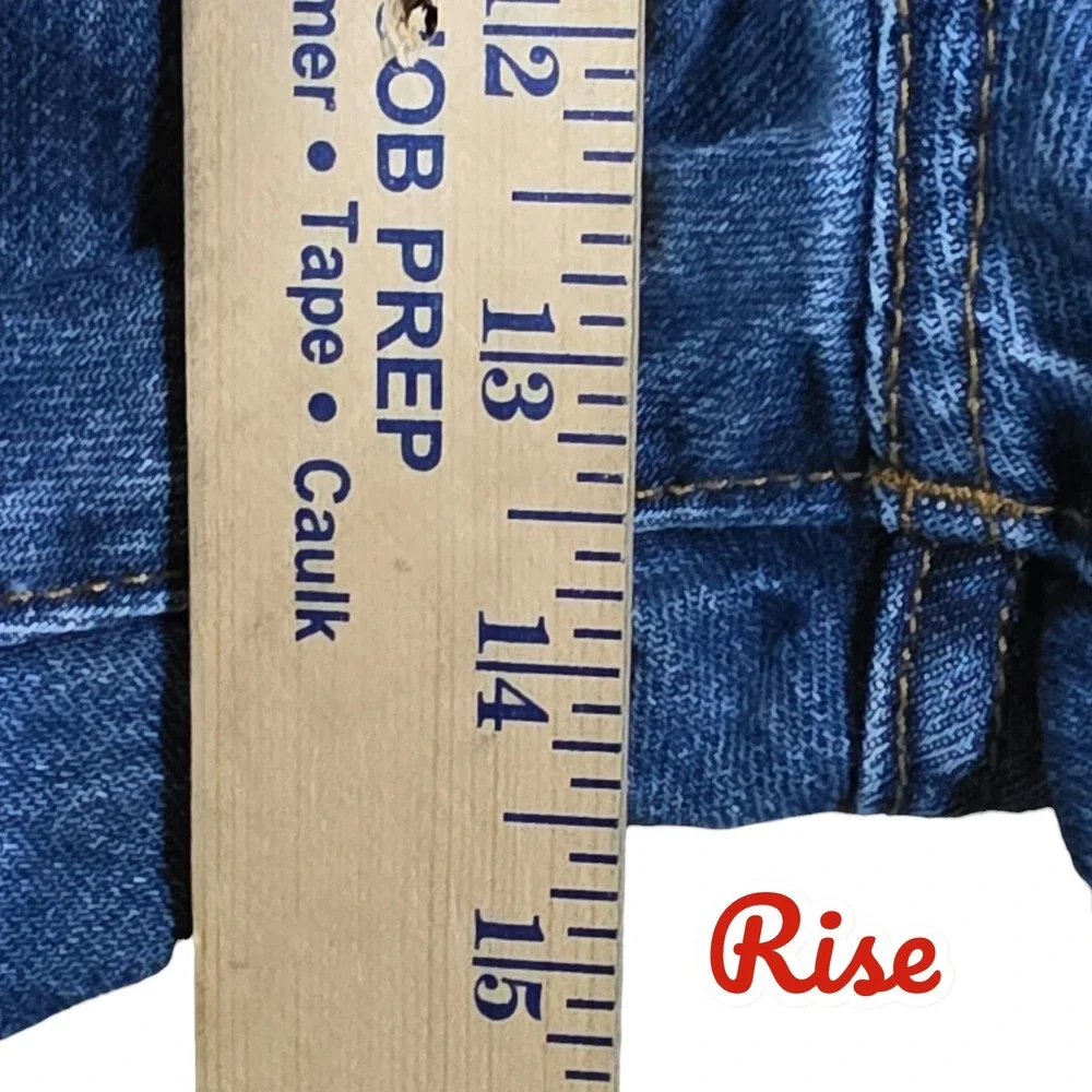 Levis 501 Original Fit Mens Blue Denim Jeans 42x32 Button Fly Medium Wash